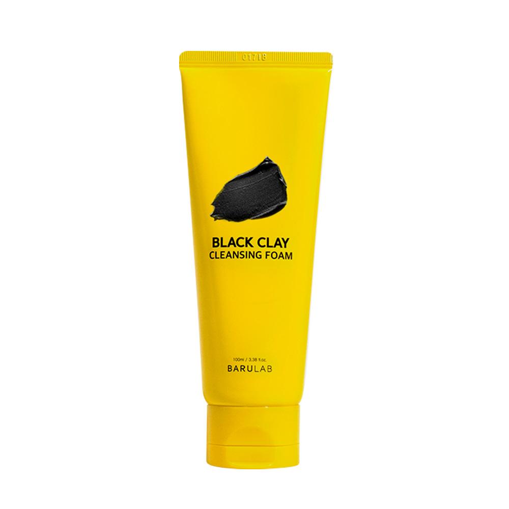 BARULAB - Mousse Nettoyante Purifiante – Argile Noire (100 ml)