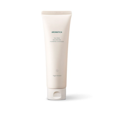 AROMATICA - Mousse Nettoyante Équilibrante au Tea Tree (180 ml)
