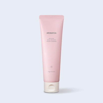 AROMATICA - Crème Nettoyante Revitalisante à la Rose (145 g)