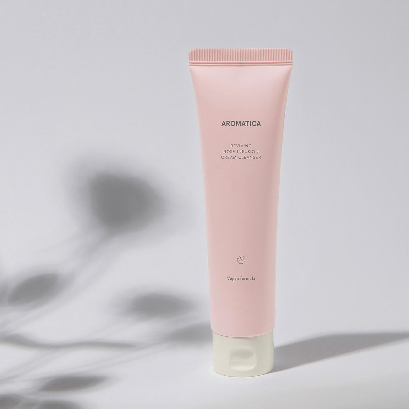 AROMATICA - Crème Nettoyante Revitalisante à la Rose (145 g)