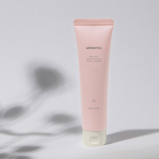 AROMATICA - Crème Nettoyante Revitalisante à la Rose (145 g)