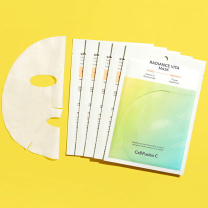 CellFusionC - Masques Tissu Éclat & Hydratation (Boîte de 5)