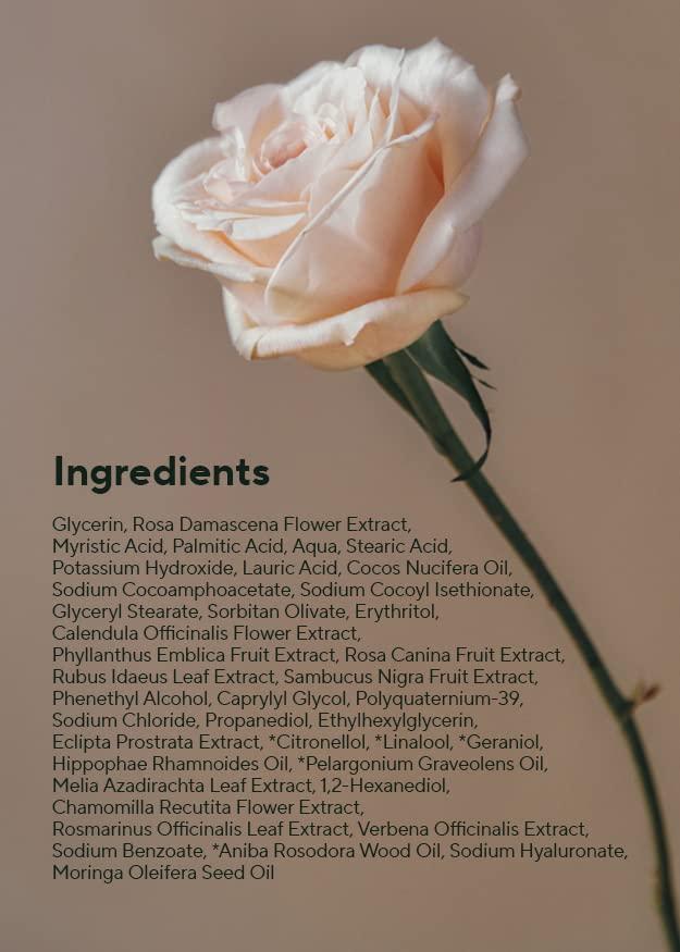 AROMATICA - Crème Nettoyante Revitalisante à la Rose (145 g)