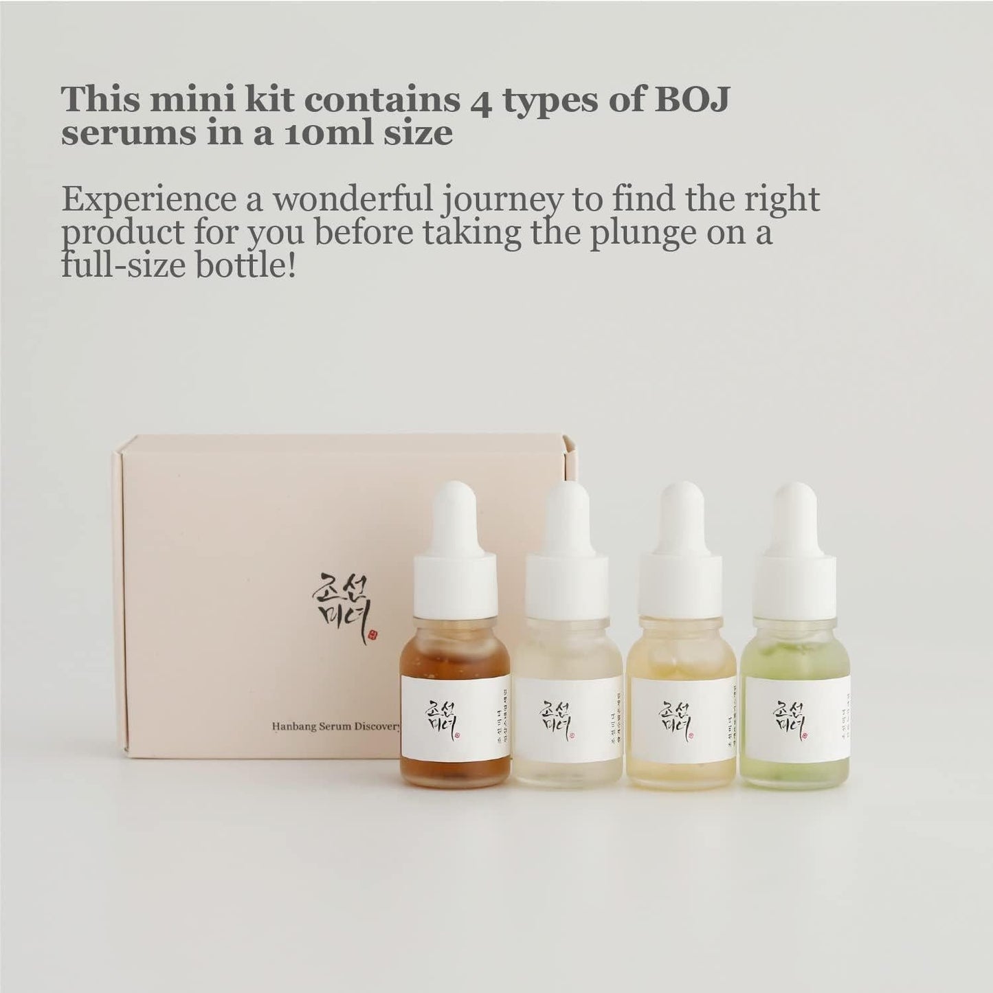 BEAUTY OF JOSEON - Kit découverte sérums (10ml*4)