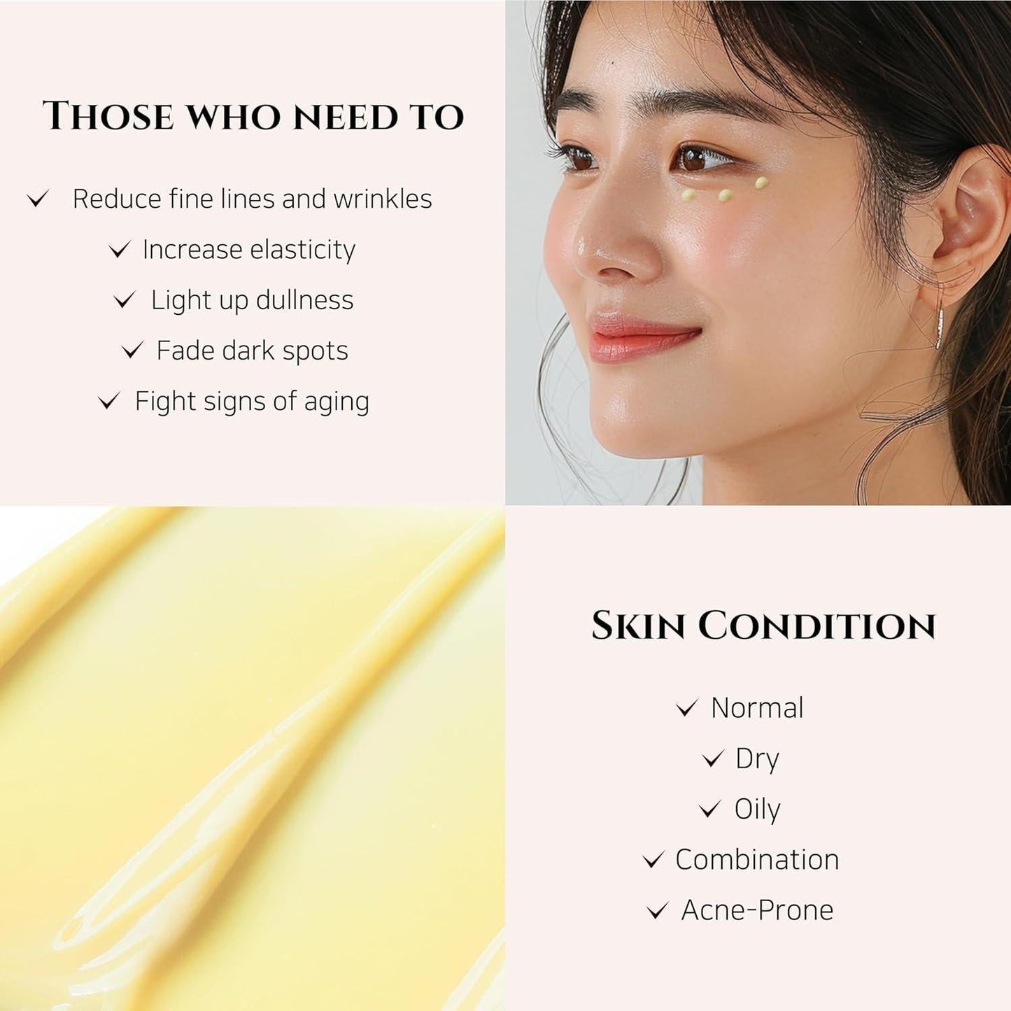 BEAUTY OF JOSEON - Sérum Contour des Yeux Ginseng + Rétinal – Anti-rides & Éclat 30ml