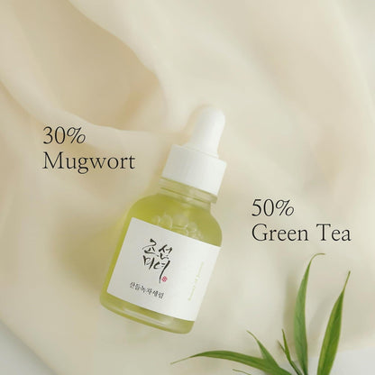 BEAUTY OF JOSEON - Sérum Apaisant – Thé Vert - Armoise & Panthénol (5 %) 30ml